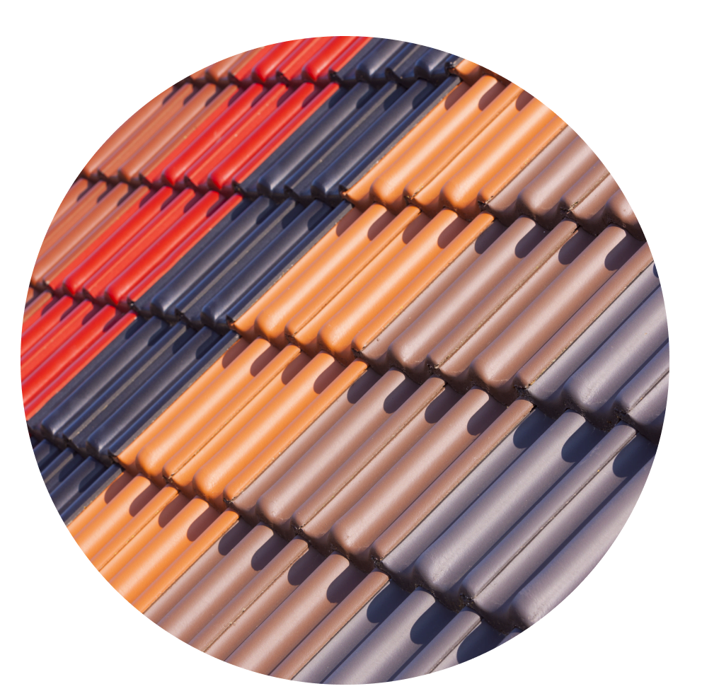 Colorful Roof Tiles